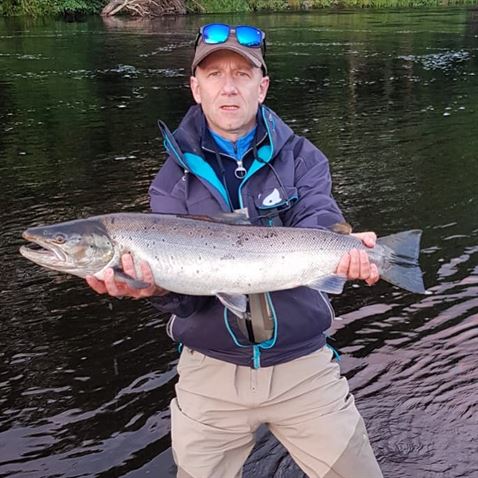 Huge Tyne sea trout